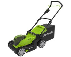 Газонокосилка аккумуляторная Greenworks G24X2LM41