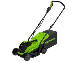 Газонокосилка аккумуляторная Greenworks GD24LM33K2