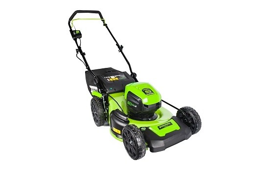 Газонокосилка аккумуляторная Greenworks GD60LM46SP