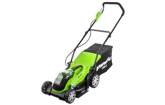 Газонокосилка аккумуляторная Greenworks G40LM35K2