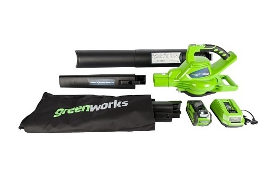 Воздуходувка аккумуляторная Greenworks GD40BV