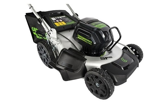 Газонокосилка аккумуляторная Greenworks GD82LM51