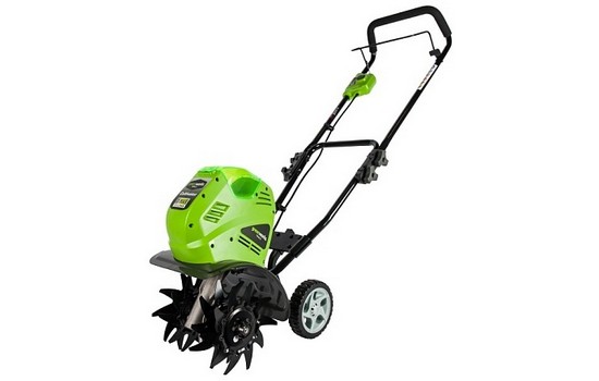 Культиватор аккумуляторный Greenworks G40TL