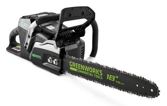 Аккумуляторная цепная пила Greenworks GС82CSK2