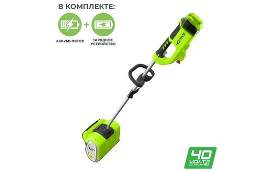 Снегоуборщик аккумуляторный Greenworks GD40SSK2