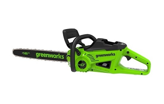 Аккумуляторная цепная пила Greenworks GD40CS20XK4