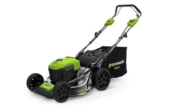 Газонокосилка аккумуляторная Greenworks GD40LM46SP