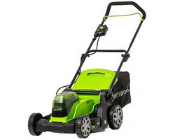 Газонокосилка аккумуляторная Greenworks G24X2LM41K2x