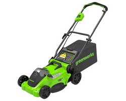 Газонокосилка аккумуляторная Greenworks GD40LM16XK4