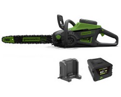 Аккумуляторная цепная пила Greenworks GD60CS40K2