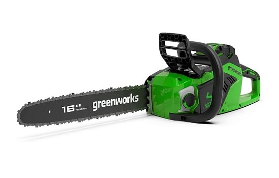 Аккумуляторная цепная пила Greenworks GD40CS18K4