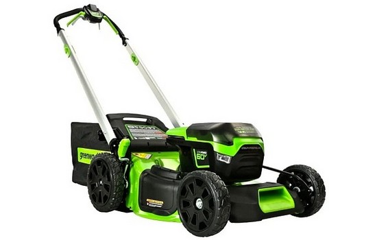 Газонокосилка аккумуляторная Greenworks GD60LM51SPK4