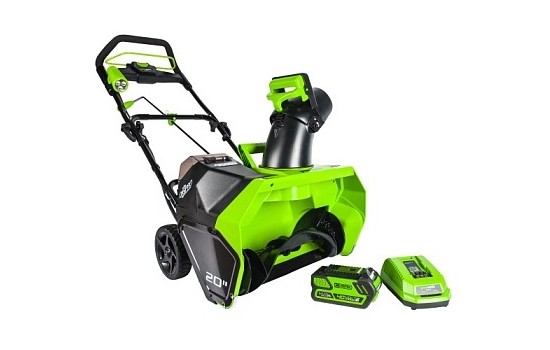 Снегоуборщик аккумуляторный Greenworks GD40SB