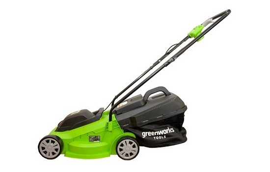 Газонокосилка электрическая Greenworks GLM1232