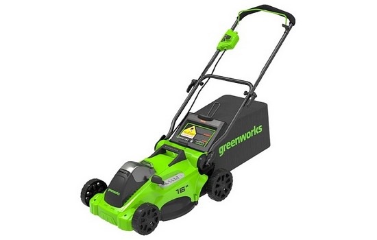 Газонокосилка аккумуляторная Greenworks GD40LM16XK4