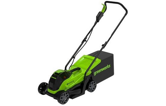 Газонокосилка аккумуляторная Greenworks GD24LM33K2