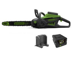 Аккумуляторная цепная пила Greenworks GD60CS40K4