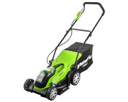 Газонокосилка аккумуляторная Greenworks G40LM35K2