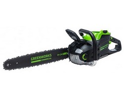 Аккумуляторная цепная пила Greenworks GD82CS51K2