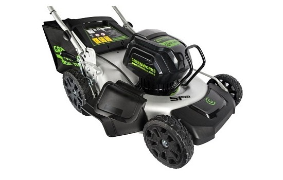 Газонокосилка аккумуляторная Greenworks GD82LM51K5