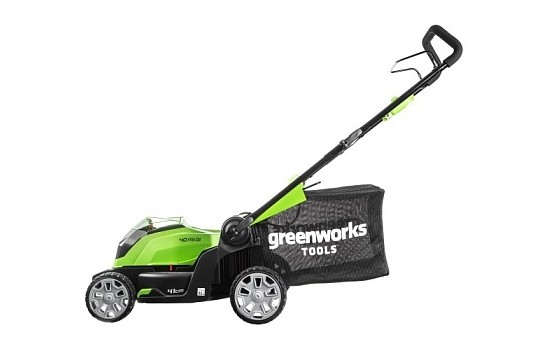 Газонокосилка аккумуляторная Greenworks G40LM41