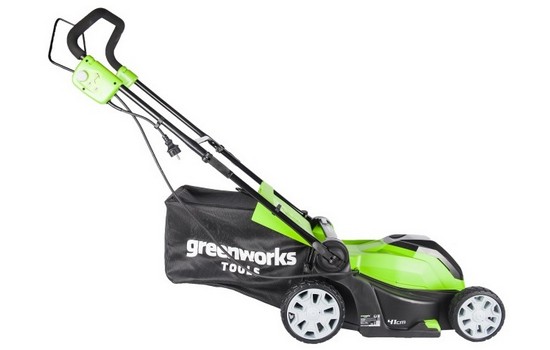 Газонокосилка электрическая Greenworks GLM1241