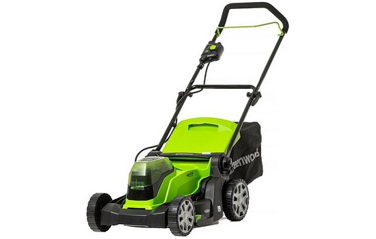 Газонокосилка аккумуляторная Greenworks G24X2LM41K2x